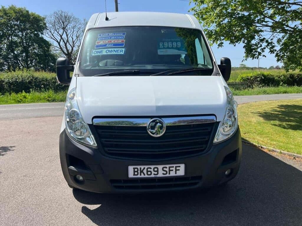 Vauxhall Movano Mpv White #5