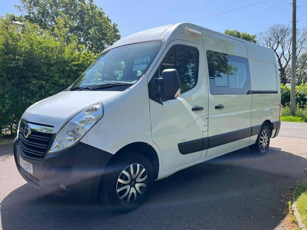 Vauxhall Movano Mpv White
