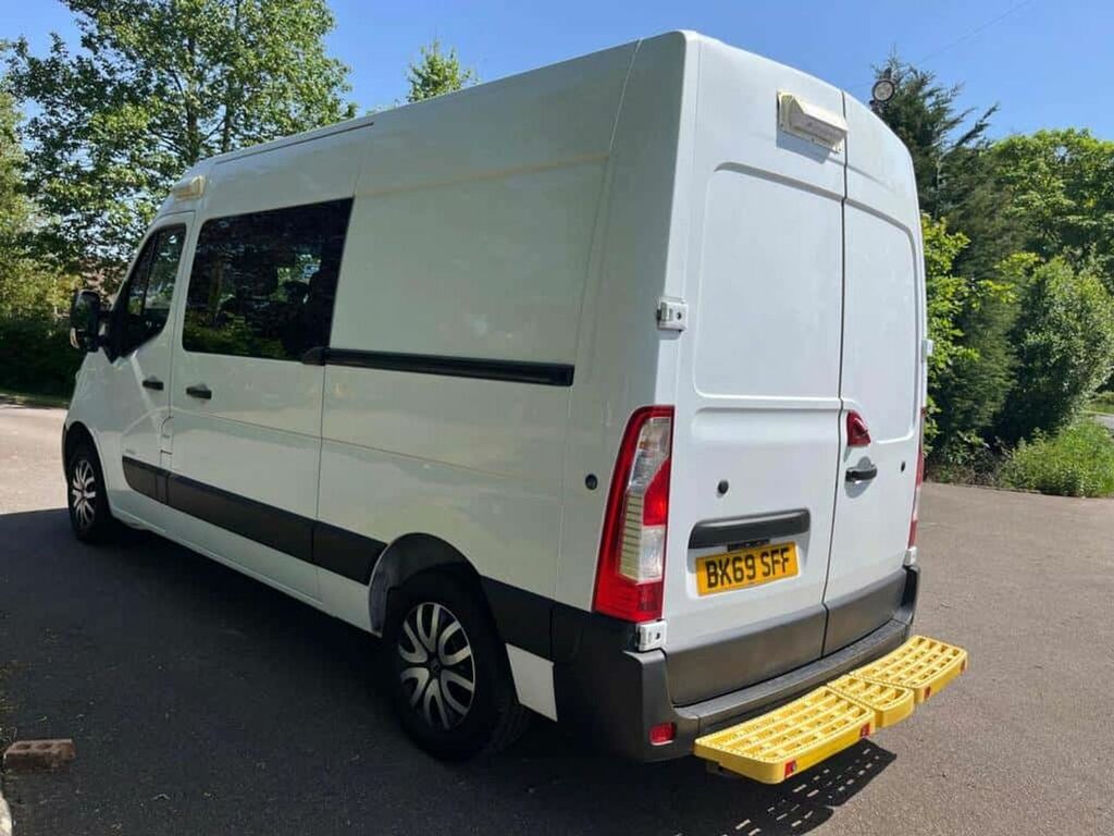 Vauxhall Movano Mpv White #4