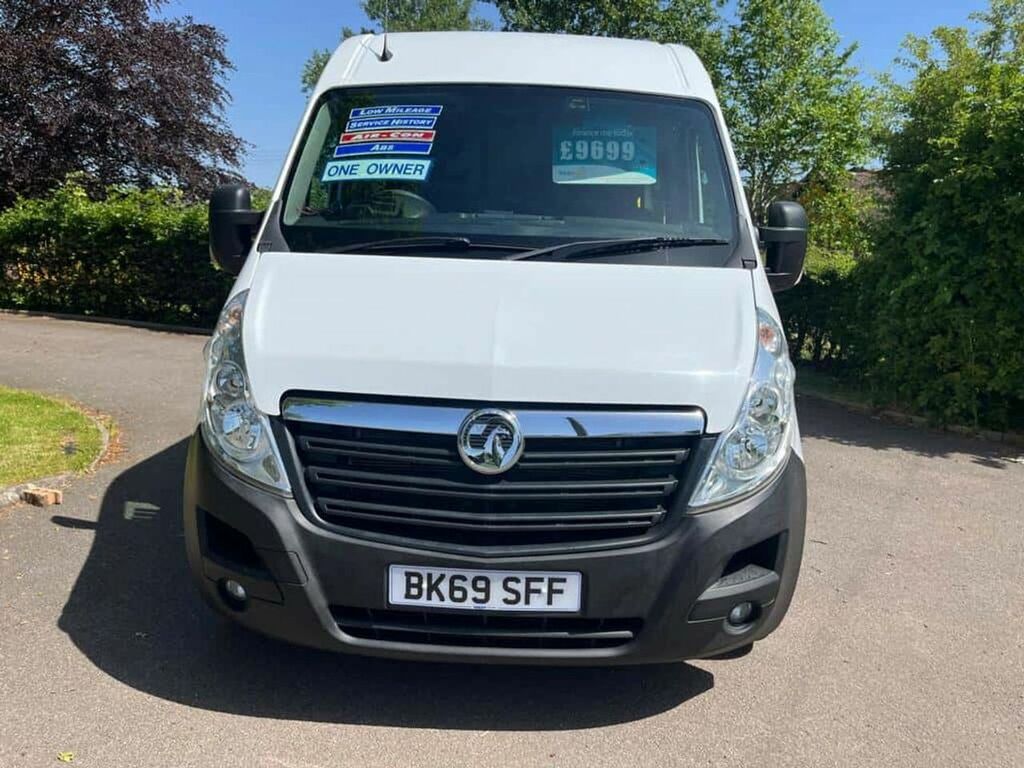 Vauxhall Movano Panel Van 2.3 Cdti 3500 Fwd L3 H2 Euro 6 2019 White #10