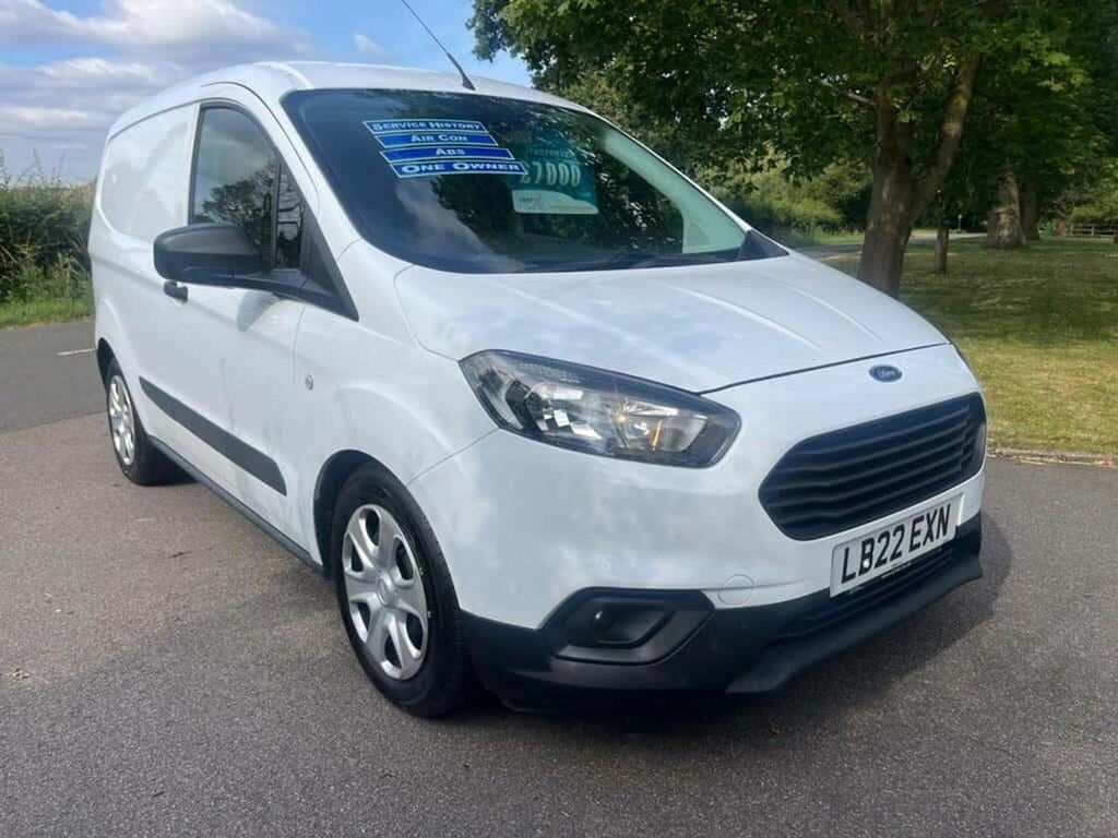 Ford Transit Courier Mpv White #3