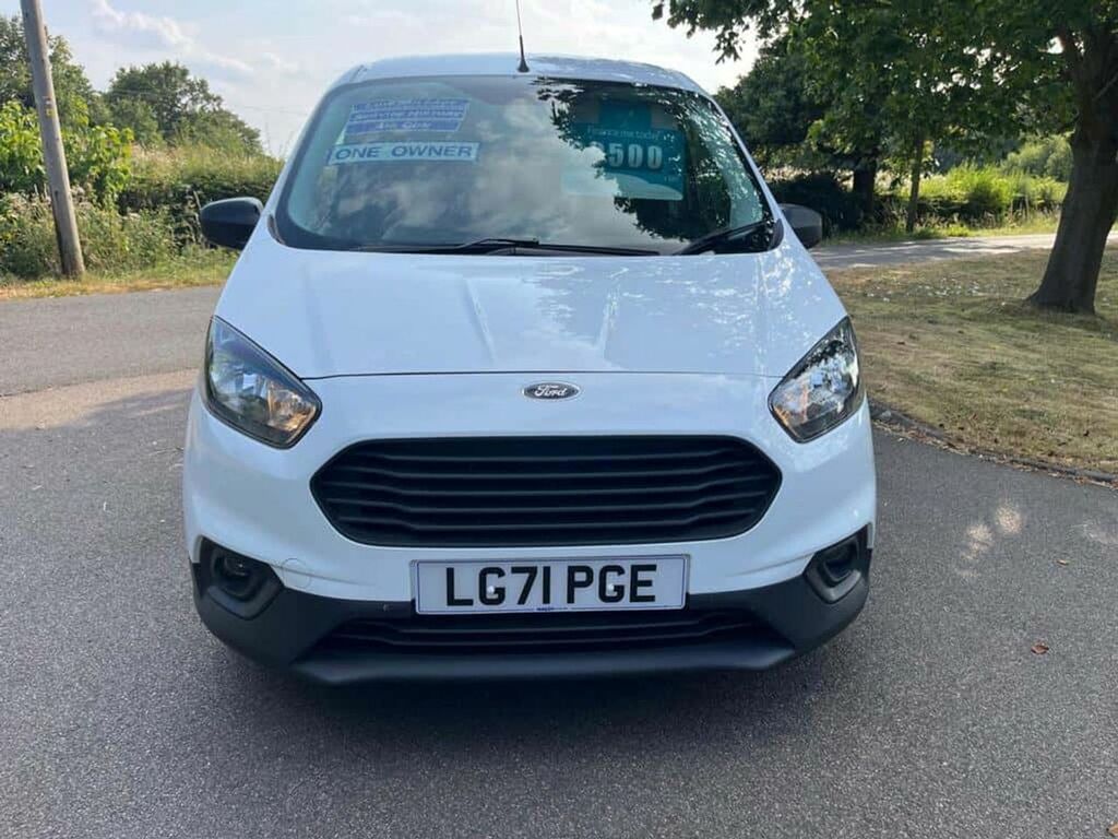 Ford Transit Courier Mpv White #6