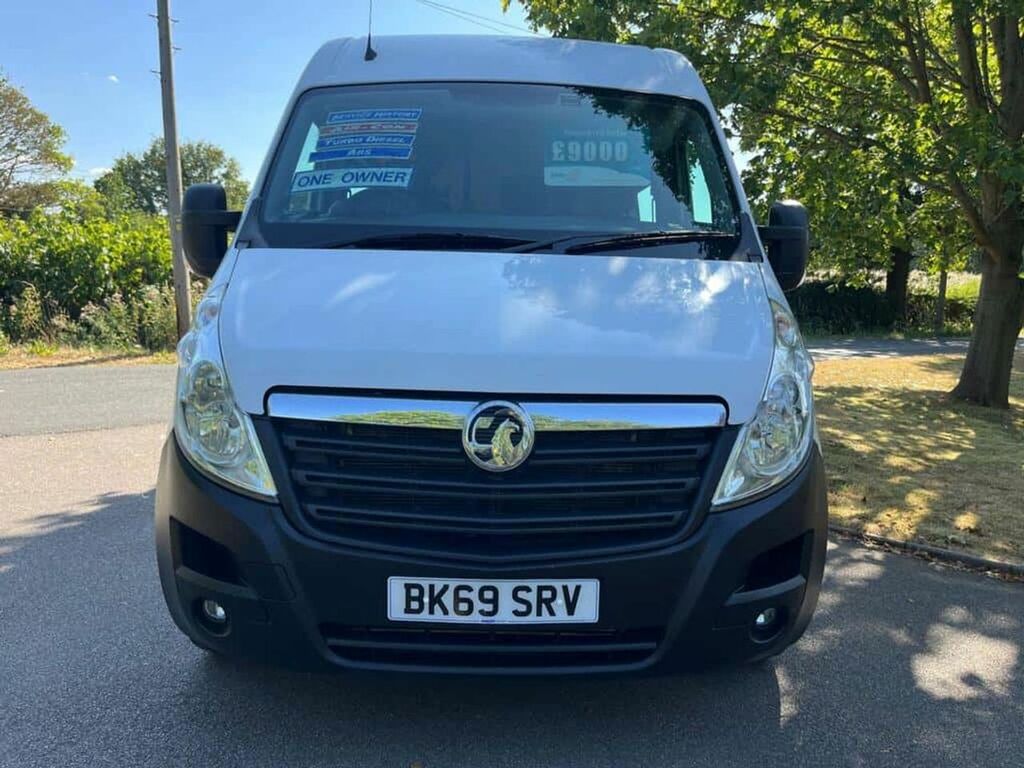 Vauxhall Movano Mpv White #6