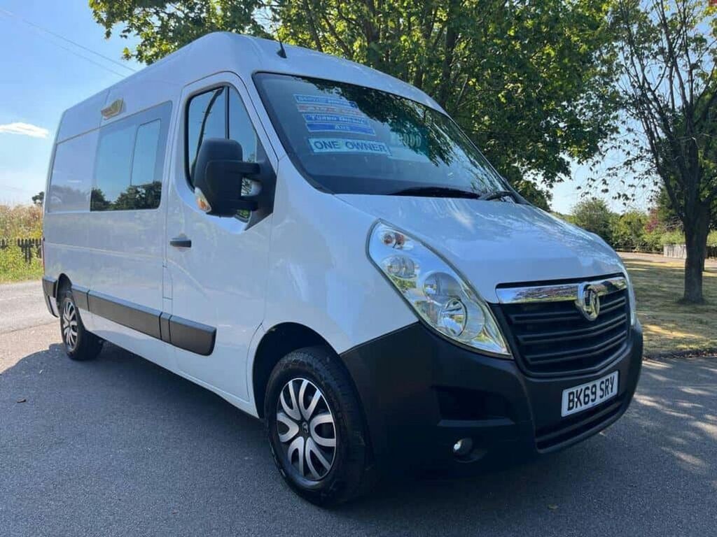 Vauxhall Movano Mpv White #2