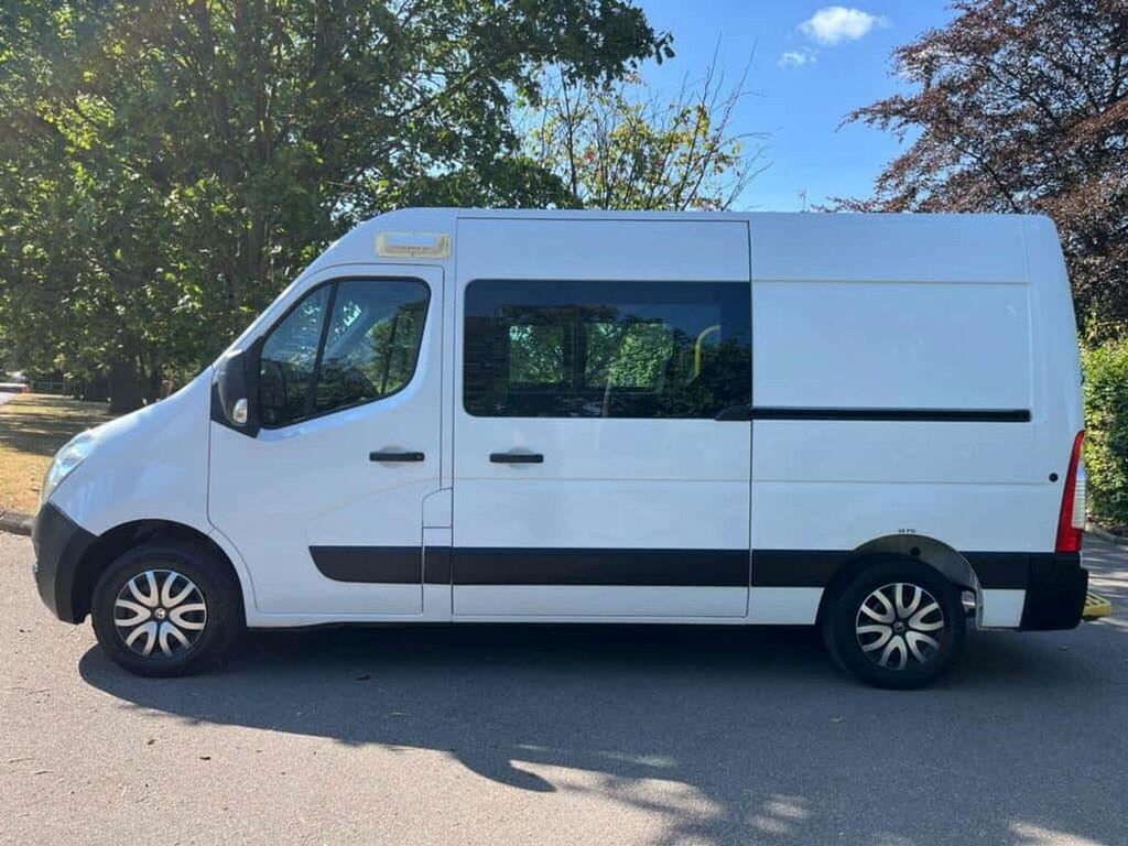 Vauxhall Movano Mpv White #5