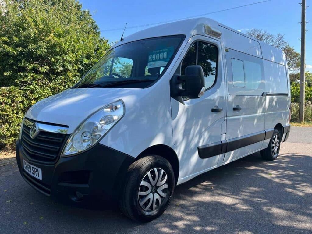 Vauxhall Movano Mpv White