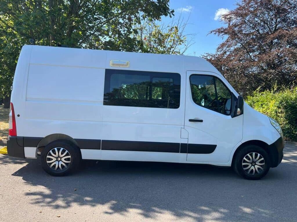 Vauxhall Movano Mpv White #4