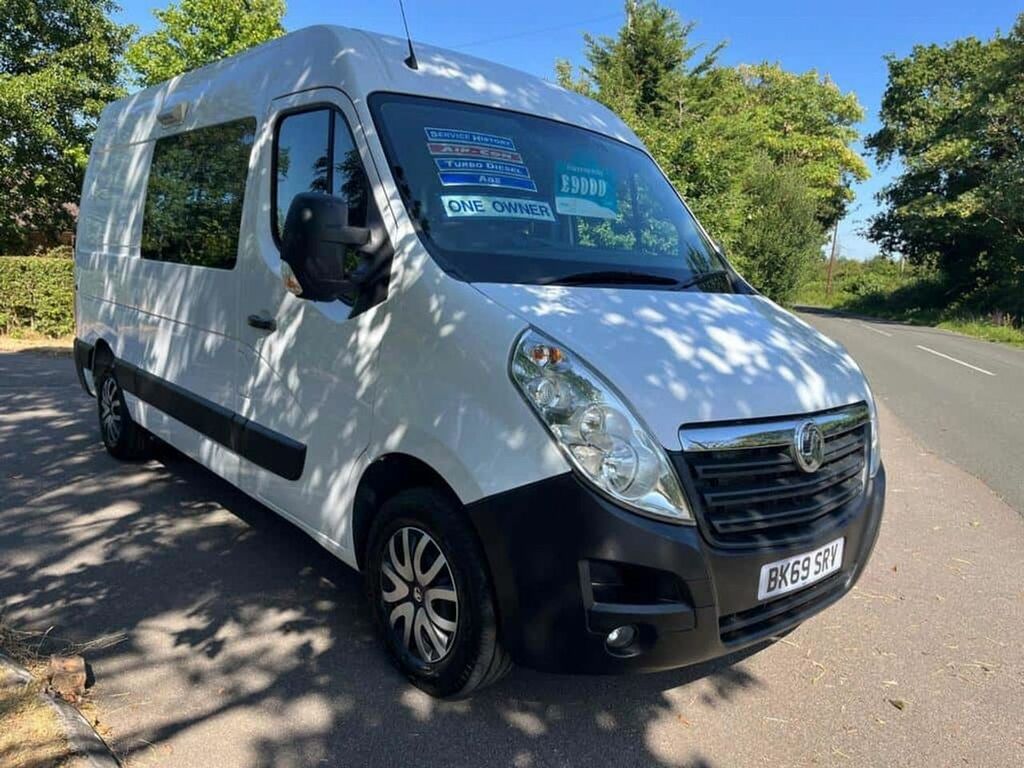 Vauxhall Movano Panel Van 2.3 Cdti 3500 Biturbo Edition 2020 White #7