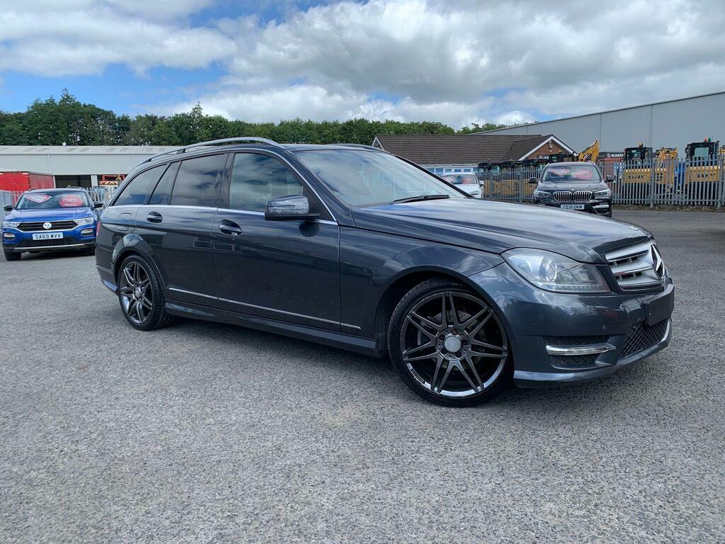 Mercedes-Benz C Class 2.1 C220 Cdi Blueefficiency Amg Sport Plus G-troni Grey