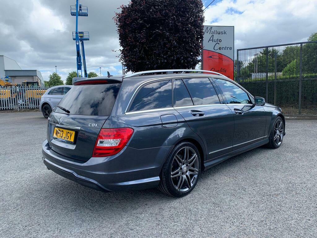 Mercedes-Benz C Class 2.1 C220 Cdi Blueefficiency Amg Sport Plus G-troni Grey #4