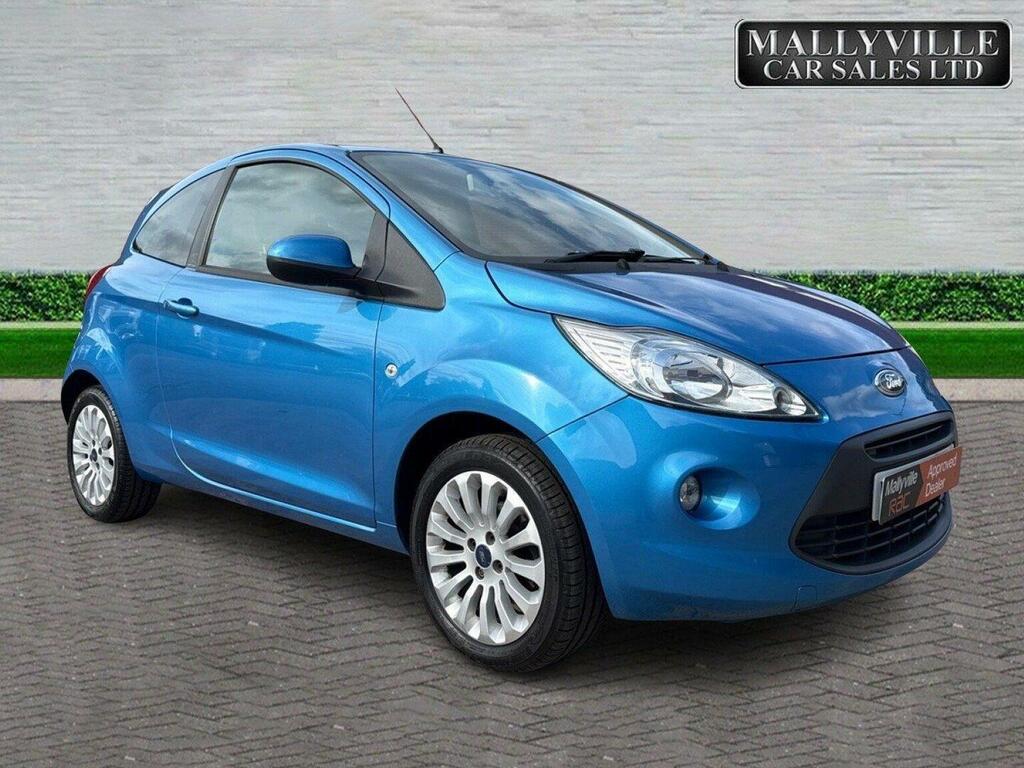 Ford KA Hatchback 1.2 Zetec Euro 5 Ss 201212 Blue