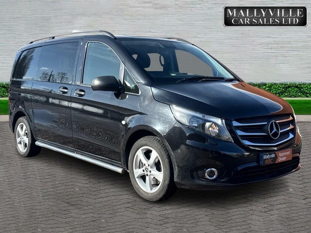 Mercedes-Benz Vito Combi Van 2.1 119 Cdi Bluetec Sport Crew Van G-tro Black