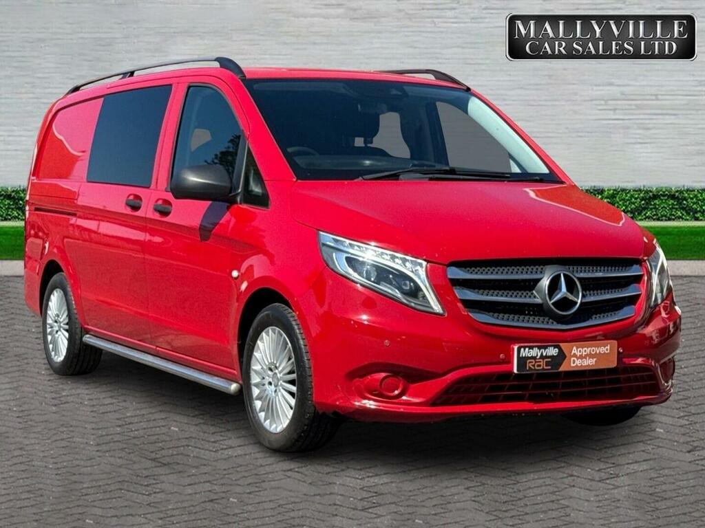 Mercedes-Benz Vito Combi Van 2.1 119 Cdi Bluetec Sport Crew Van G-tro Red