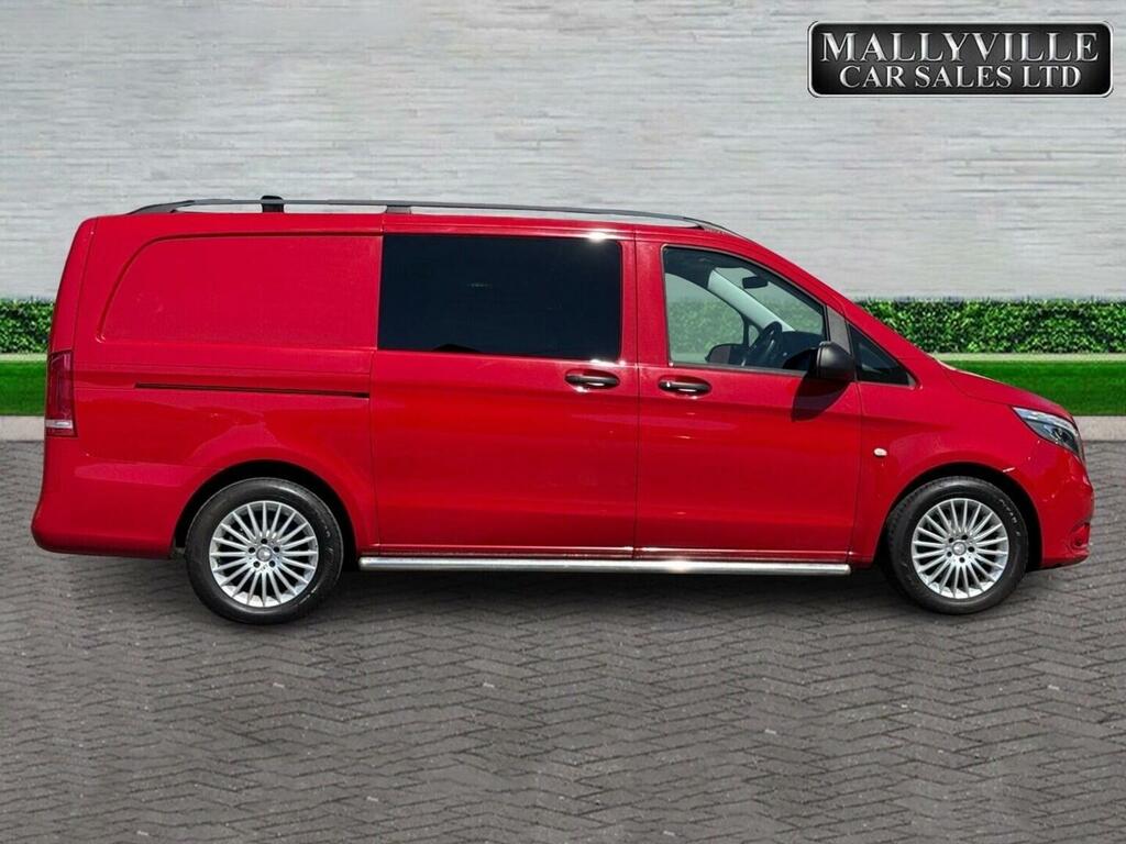 Mercedes-Benz Vito Combi Van 2.1 119 Cdi Bluetec Sport Crew Van G-tro Red #5
