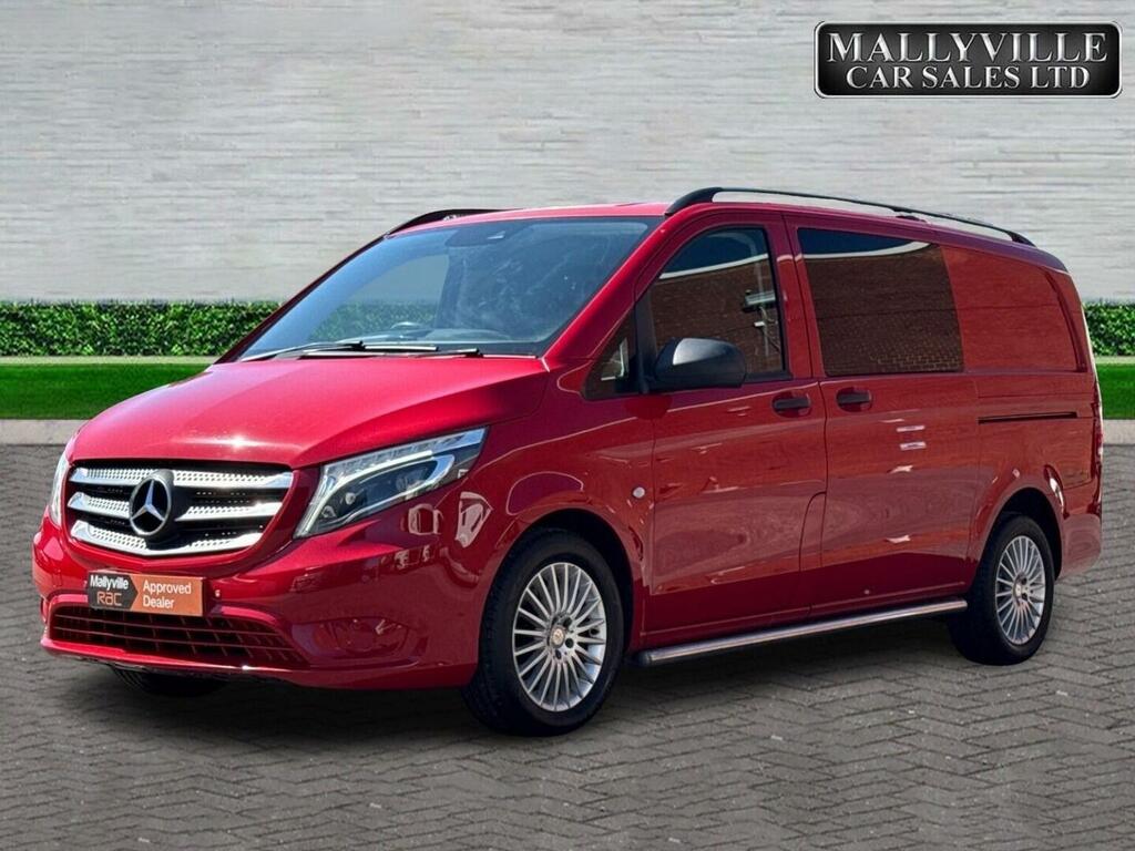 Mercedes-Benz Vito Combi Van 2.1 119 Cdi Bluetec Sport Crew Van G-tro Red #3