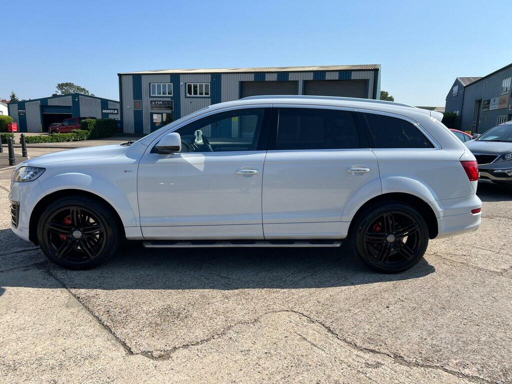 Audi Q7 Tdi V6 S Line Plus White #7