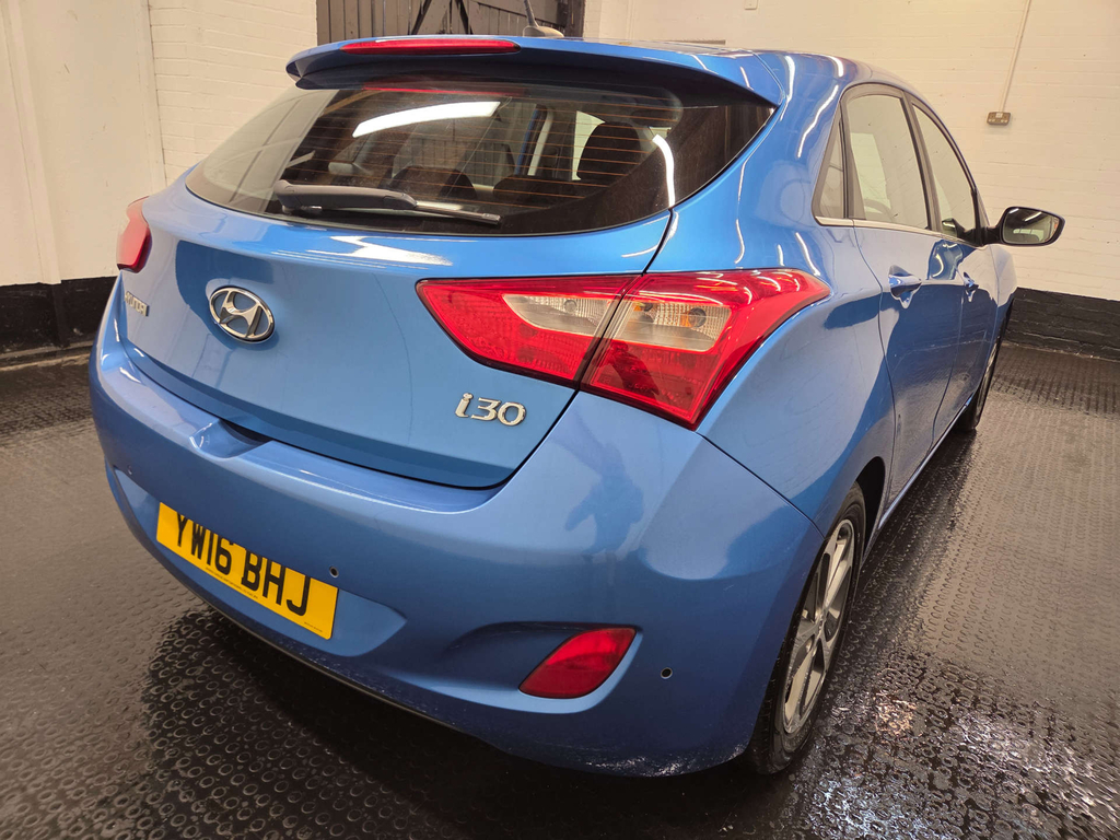 Hyundai I30 Se Nav Blue Drive YW16BHJ #6