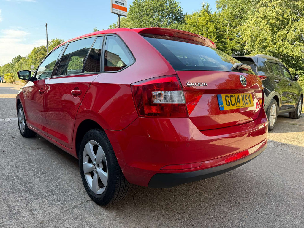 Skoda Rapid Spaceback Spaceback Se Tech Tsi White #7