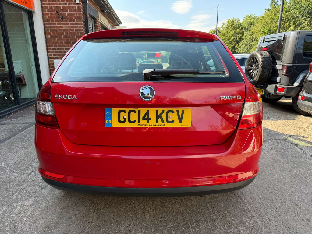 Skoda Rapid Spaceback Spaceback Se Tech Tsi White #11