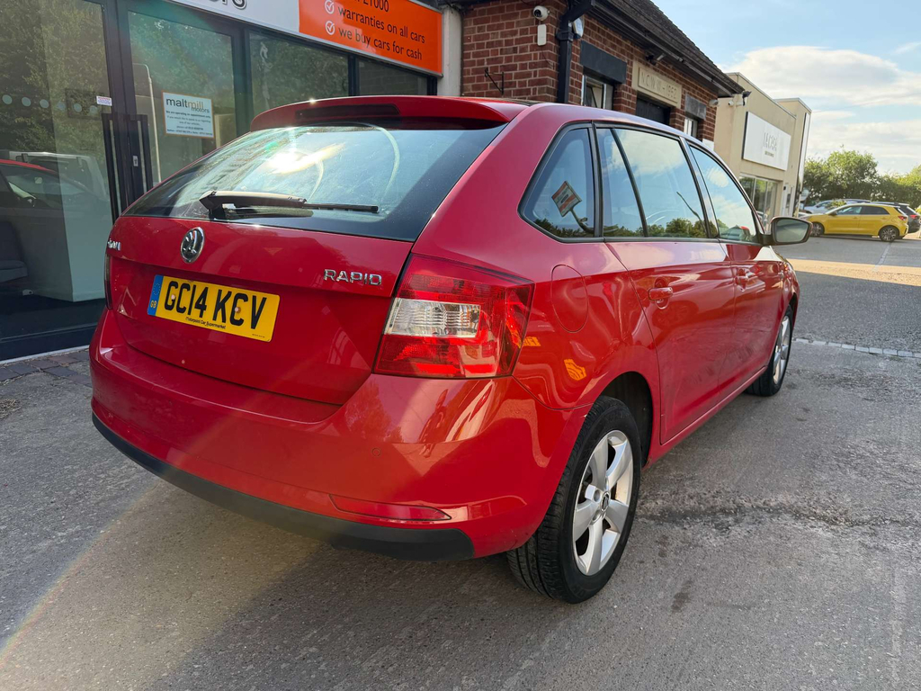 Skoda Rapid Spaceback Spaceback Se Tech Tsi White #13
