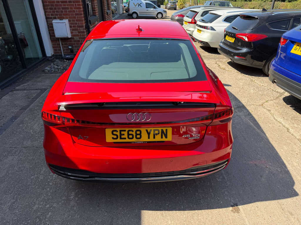 Audi A7 Coupe Blue #19