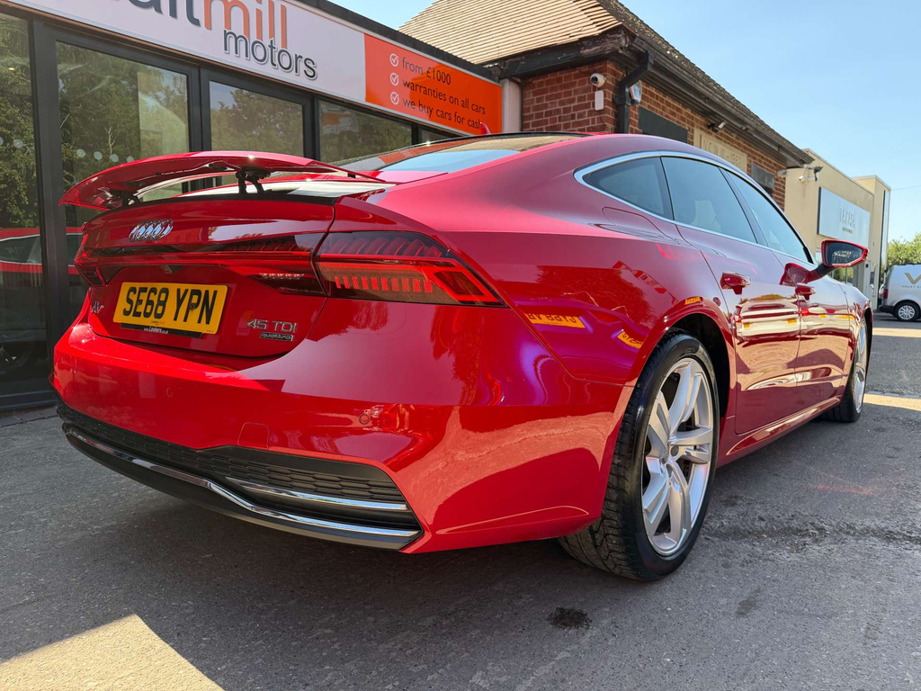 Audi A7 Coupe Blue #20