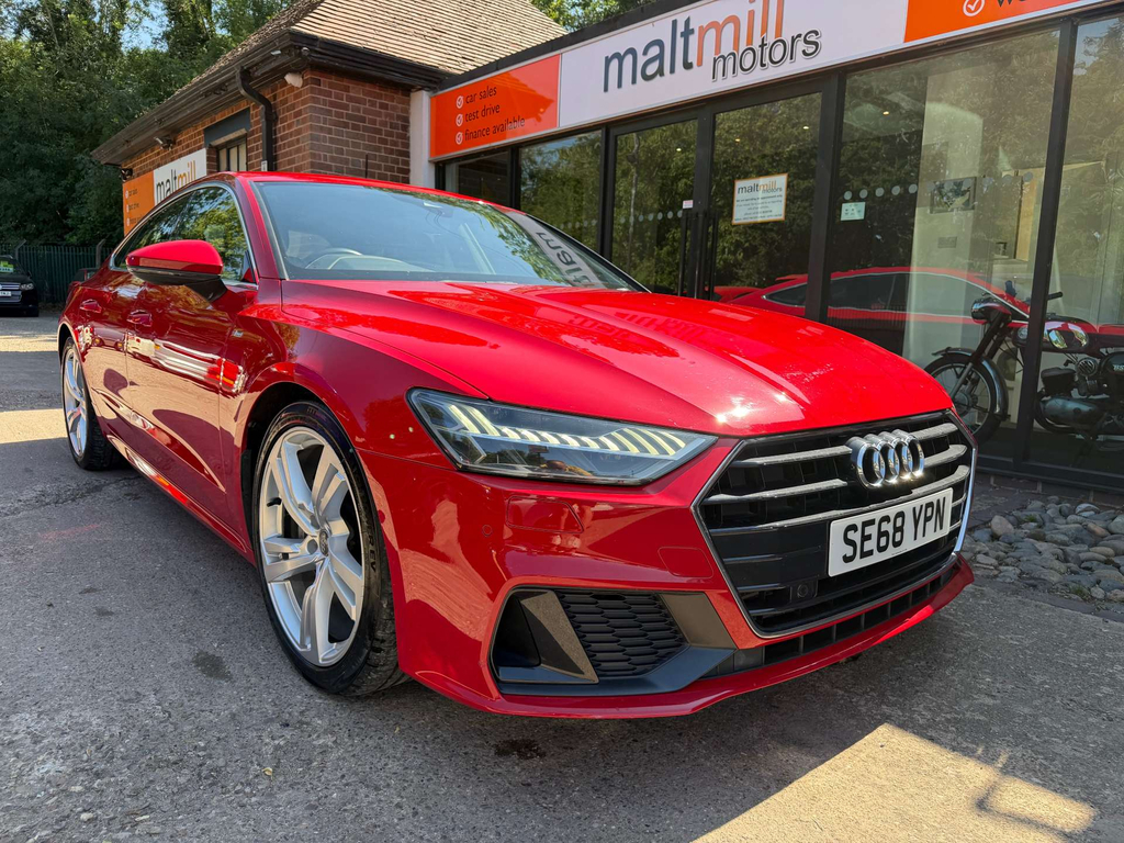 Audi A7 Coupe Blue #8