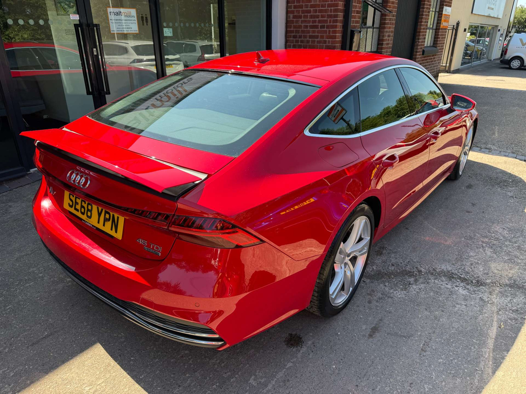 Audi A7 Coupe Blue #21