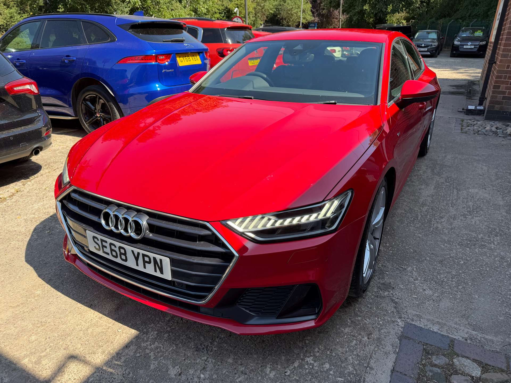 Audi A7 Coupe Blue #12