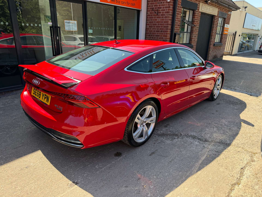 Audi A7 Coupe Blue #22