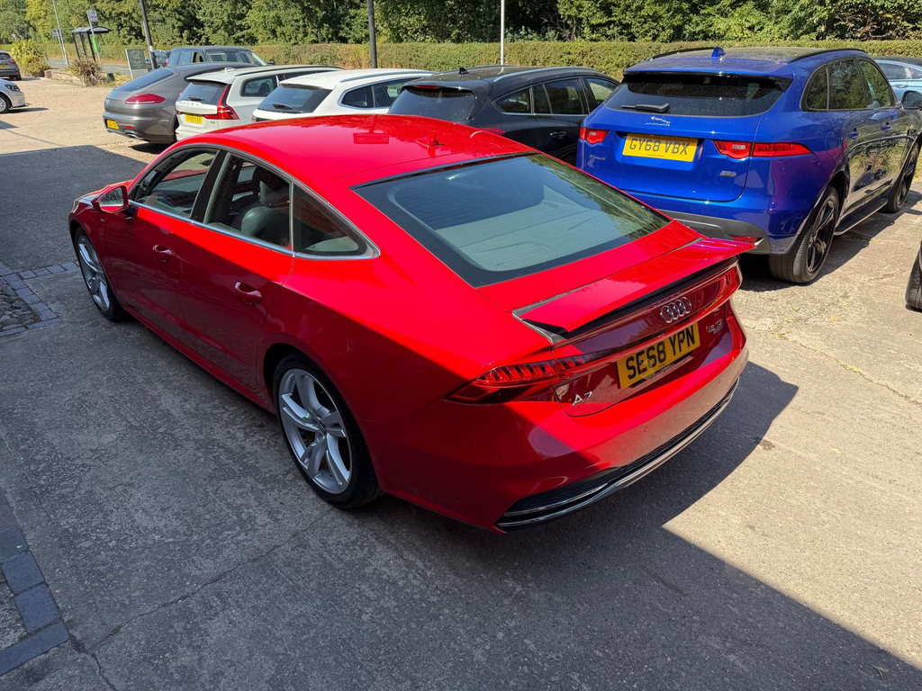 Audi A7 Coupe Blue #17