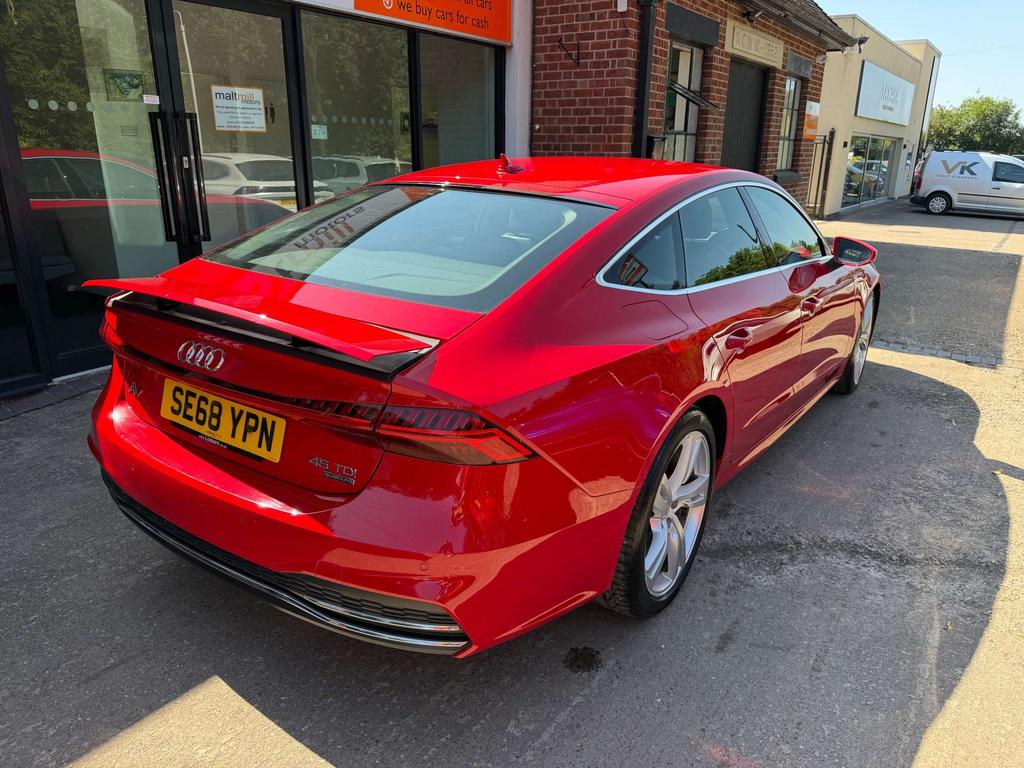 Audi A7 Coupe Blue #26