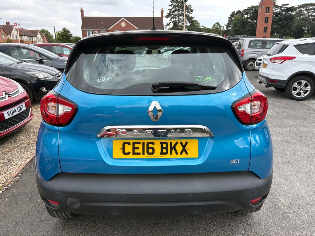 Renault Captur 1.5 Dci Energy Dynamique Nav Suv Blue #3