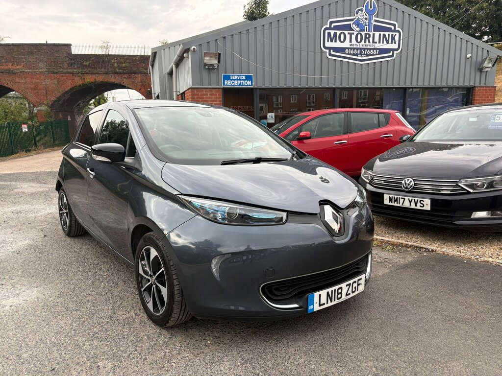 Renault Zoe R90 41Kwh Dynamique Nav Hatchback Aut Grey
