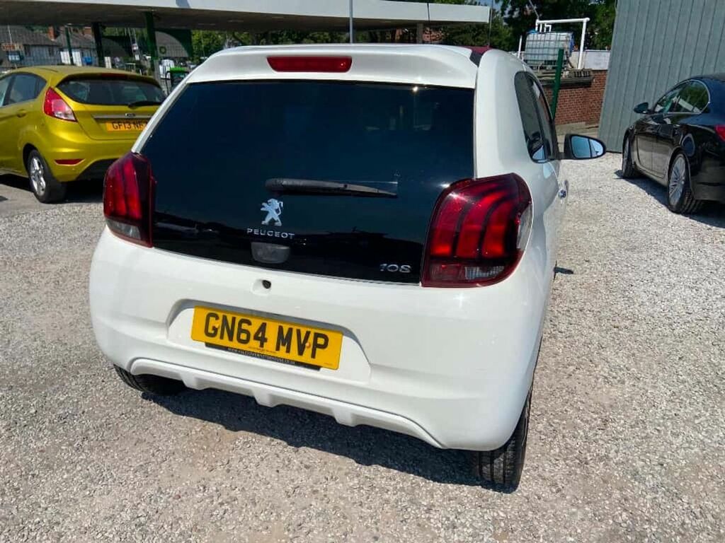 Peugeot 108 Allure Top White #4