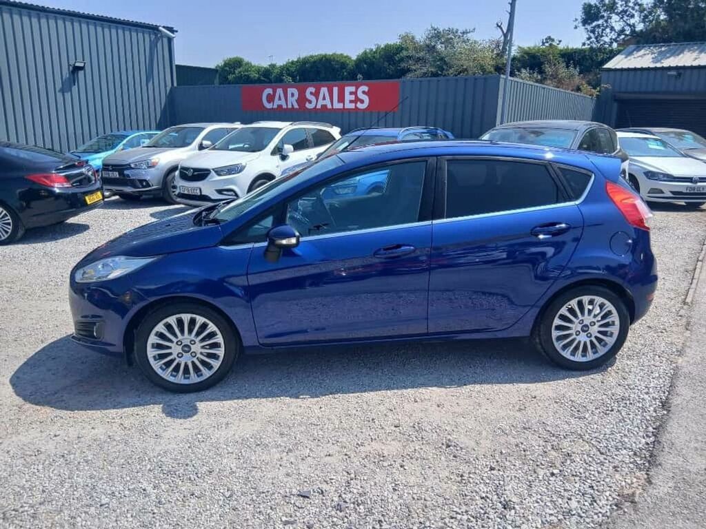Ford Fiesta Titanium Blue #3
