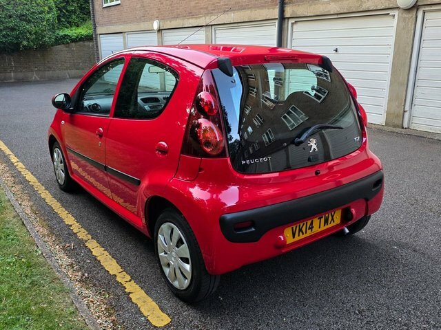 Peugeot 107 12V Active Hatchback Red #5