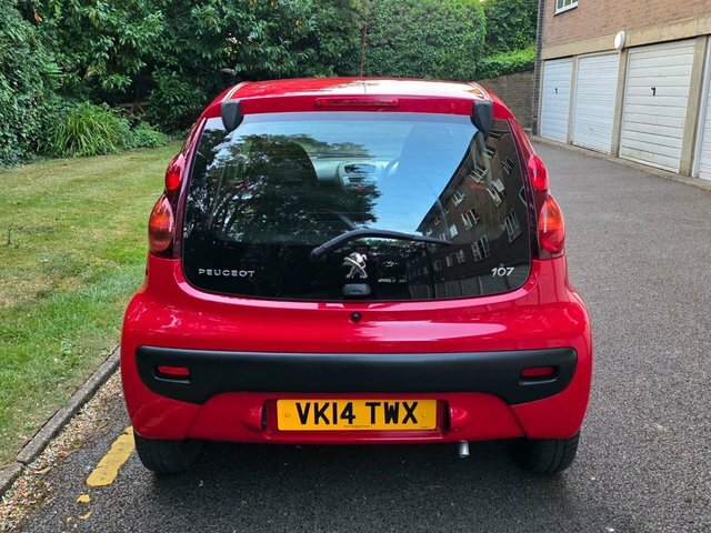 Peugeot 107 12V Active Hatchback Red #6