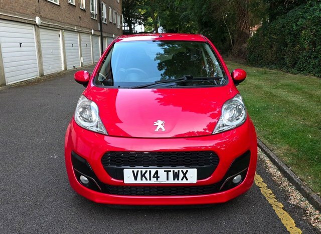 Peugeot 107 12V Active Hatchback Red #2