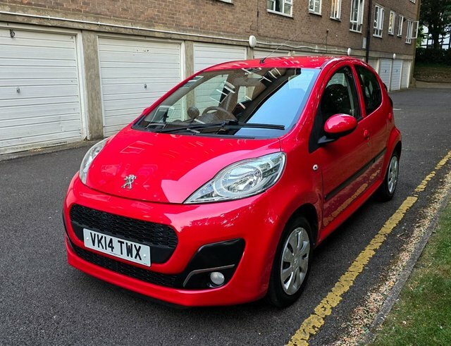 Peugeot 107 12V Active Hatchback Red #3