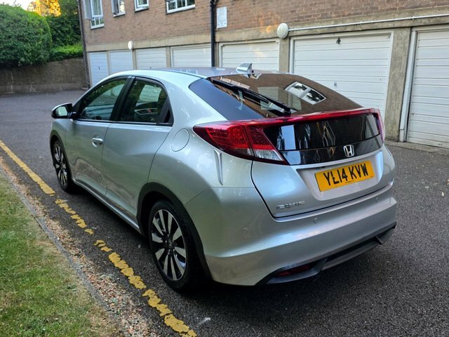 Honda Civic I-vtec Se Plus Hatchback Silver #5