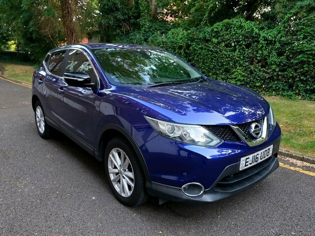 Nissan Qashqai Dig-t Acenta Suv Blue