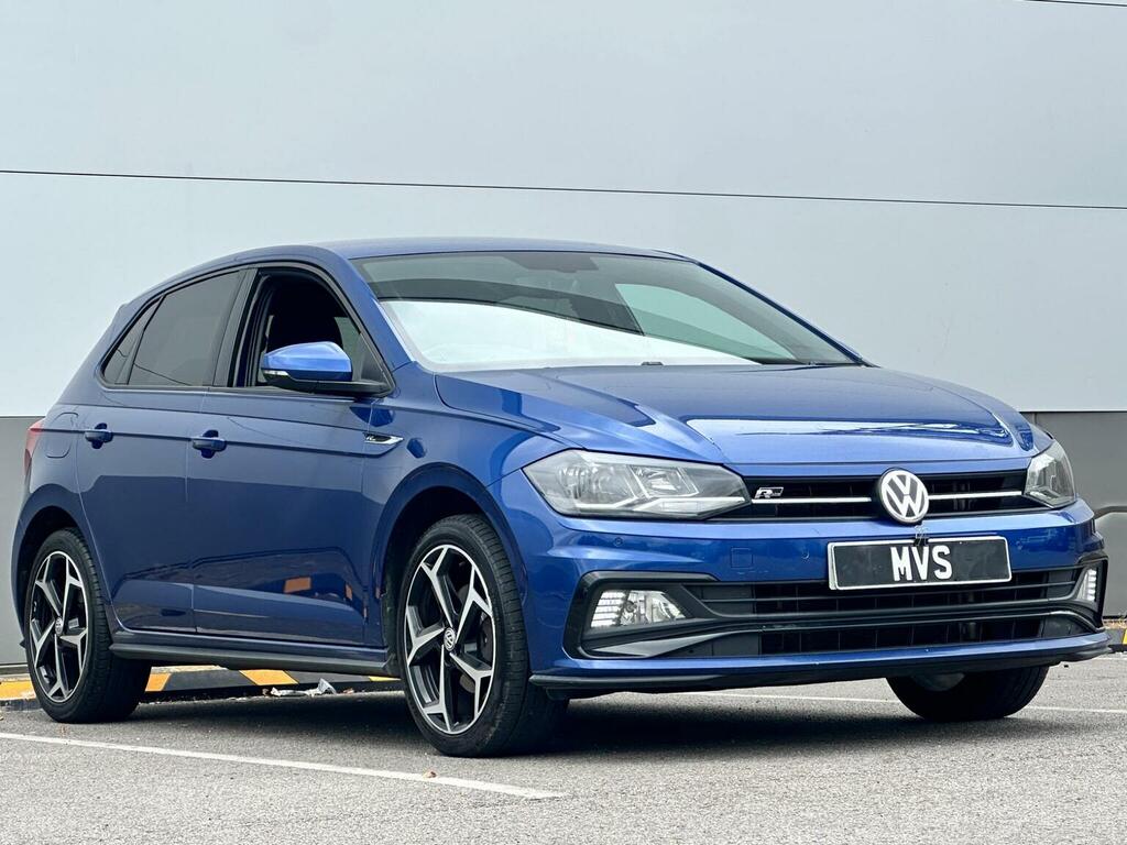 Volkswagen Polo Hatchback 1.0 Tsi R-line Euro 6 Ss 201868 Blue