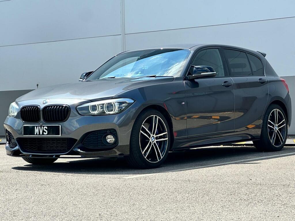 BMW 1 Series Hatchback 2.0 118D M Sport Shadow Edition Eur YD68VJO Grey #3