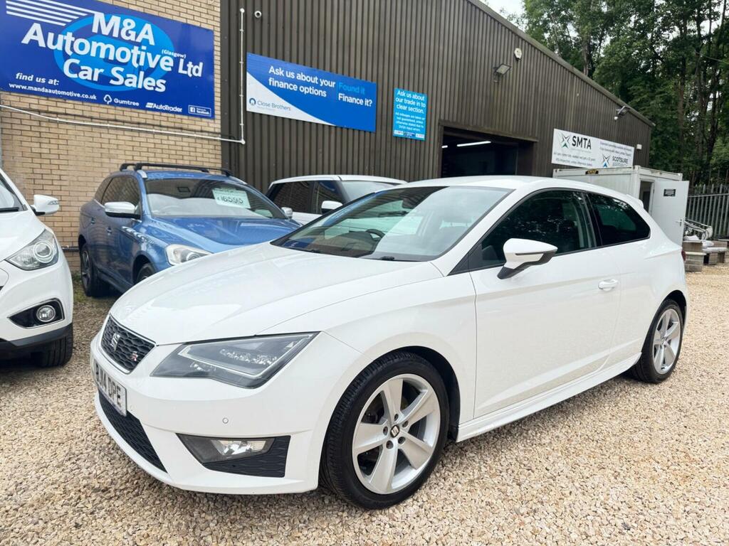 Seat Leon 1.4 Tsi Fr Sport Coupe Euro 5 Ss White #2