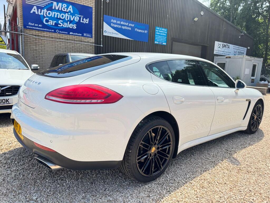 Porsche Panamera 3.0D V6 Tiptronics Euro 5 Ss White #4