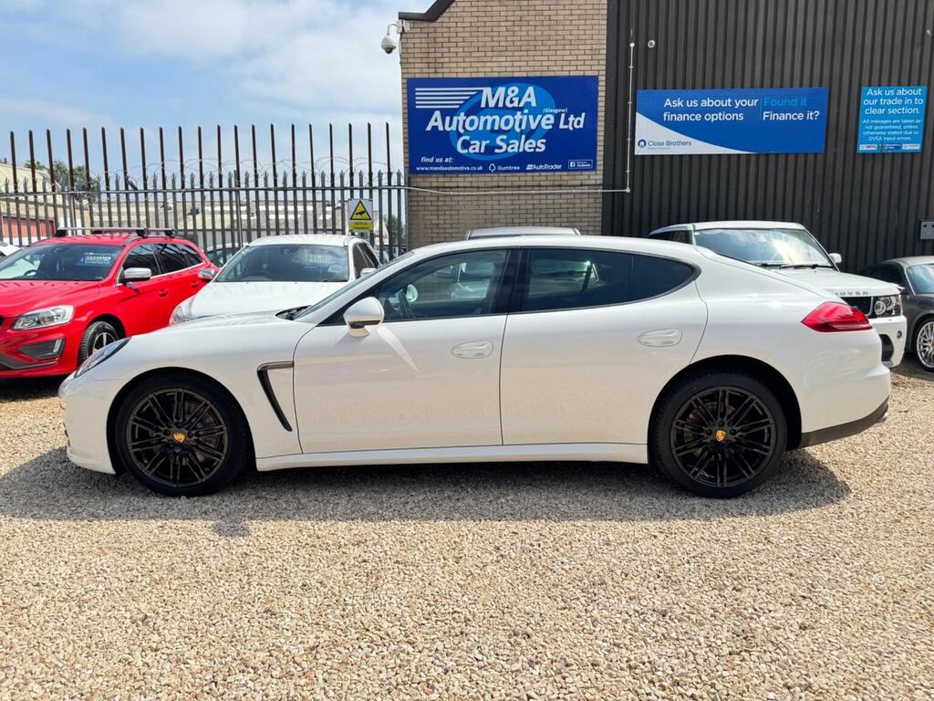 Porsche Panamera 3.0D V6 Tiptronics Euro 5 Ss White #6