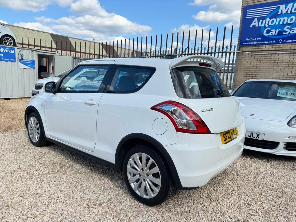 Suzuki Swift Hatchback 1.2 Sz3 Euro 5 201313 White #3