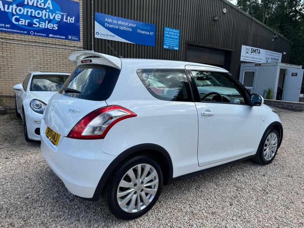 Suzuki Swift Hatchback 1.2 Sz3 Euro 5 201313 White #4