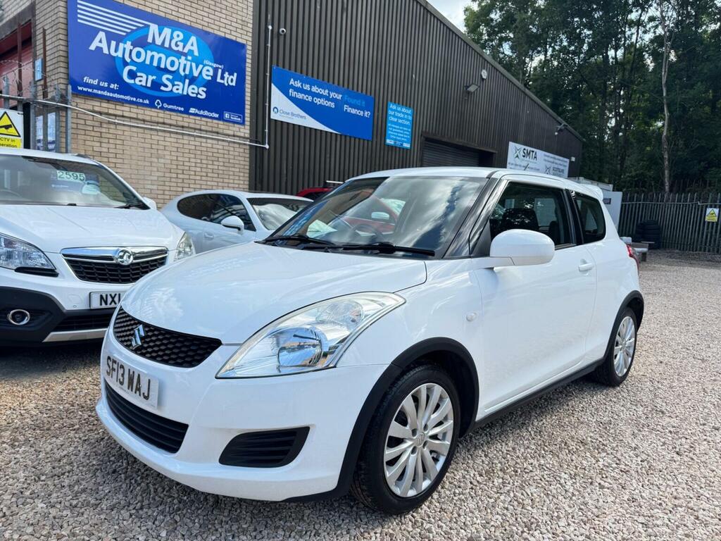 Suzuki Swift Hatchback 1.2 Sz3 Euro 5 201313 White #2